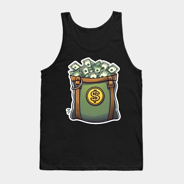 bag full of dollars Tank Top by AhmedPrints